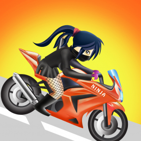 couverture jeux-video Course Folle Cycliste - jeux gratuits de moto voiture fille gratuit jeu camion parking a