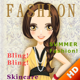 couverture jeu vidéo Cover Girl HD - Dress up and makeup game