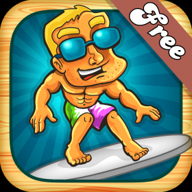 couverture jeu vidéo Cowabunga Hawaiian Wave Rider FREE