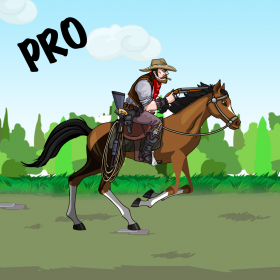 couverture jeu vidéo Cowboy et Indien Cheval de combat bataille Pro
