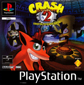 couverture jeu vidéo Crash Bandicoot 2 : Cortex Strikes Back