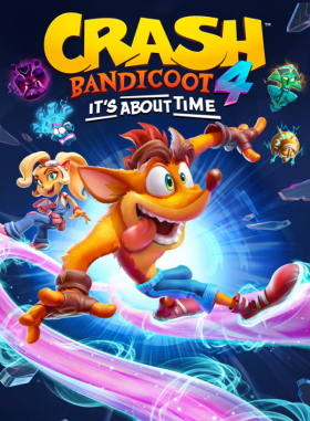 couverture jeu vidéo Crash Bandicoot 4 : It&#039;s About Time