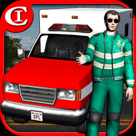 couverture jeu vidéo Crazy Ambulance King 3D HD