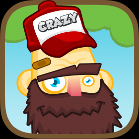 couverture jeu vidéo Crazy Beaver Man - Chop Wood and be a LumberJack