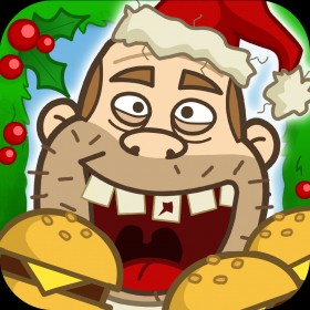 couverture jeu vidéo Crazy Burger Jeu de Noël Gratuit  - by &quot;Les Meilleurs Jeux Gratuit pour Enfants et Bebés - Jeux Addictifs Apps Gratuit&quot;