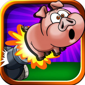 couverture jeu vidéo Crazy Cannon Assault Blast - Pig Bombing Skill Challenge