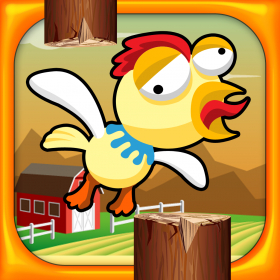 couverture jeu vidéo Crazy Chicken Flying - Flappy Flap Bird Free Games