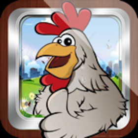 couverture jeu vidéo Crazy Chicken Run - Free