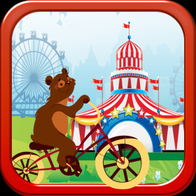couverture jeu vidéo Crazy Circus Bear Bike Rage