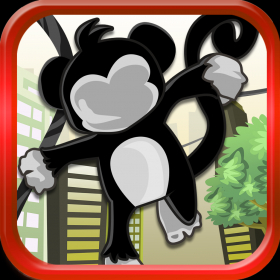 couverture jeu vidéo Crazy Monkey Parkour: Oscillation de corde évasion