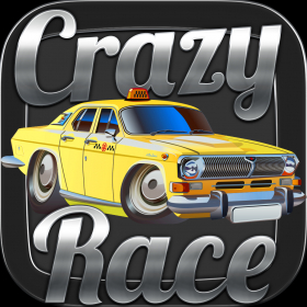 couverture jeu vidéo -Crazy Race-