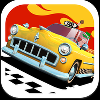 couverture jeu vidéo Crazy Taxi : City Rush