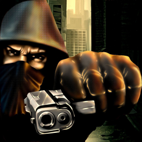 couverture jeu vidéo Criminel Gangstar Pistolet Combattre : Tireur Isolé Fusil Meurtre Mafia Patron PRO