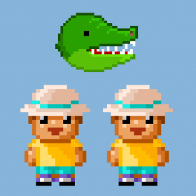 couverture jeu vidéo Croc Nosh™ : 8-BIT RETRO
