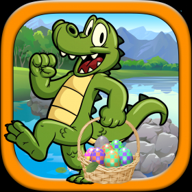 couverture jeu vidéo Crocodile Egg - Avoid The Pitfall While Crossing