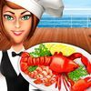 couverture jeu vidéo Cruise cuisson des navires Restaurant - Super star Chef de fruits de mer Scramble PRO