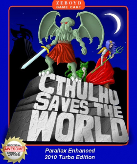 couverture jeu vidéo Cthulhu Saves the World