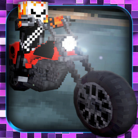 couverture jeu vidéo Cube Motorcycle City Roads: Block Racing Games Edition