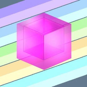 couverture jeu vidéo Cube Runner - (cube run game)