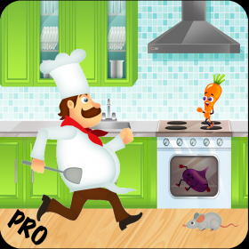 couverture jeu vidéo Cuisine fou Dash Courir - Top souris Fighting alimentaire mondiale Smash Pro