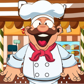 couverture jeu vidéo cuisinière en chef courir après les légumes à cuire la sauce secrète - édition gratuite