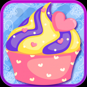 couverture jeu vidéo Cupcake Shop - Delicious, eau à la bouche, Petits gâteaux pour les filles et les enfants