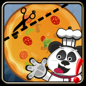 couverture jeux-video Cut the Pizza : Rope slice pizza recipes for Panda