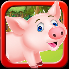 couverture jeu vidéo Cute Piggy Boy Piglet Performer - Cool Jump, Smash and Dash Arcade FREE By Animal Clown
