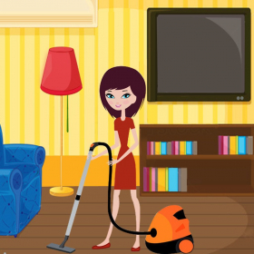 couverture jeu vidéo Cutie Love Cleaning - Room Cleaning Game