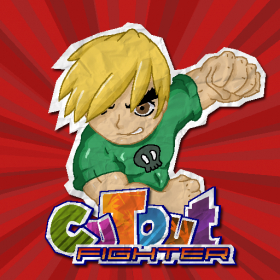 couverture jeu vidéo Cutout Fighter