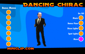 couverture jeux-video Dancing Chirac