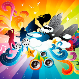 couverture jeu vidéo Dancing Stars FREE: Popular Music Dance Game