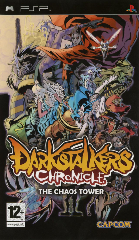 couverture jeu vidéo Darkstalkers Chronicle : The Chaos Tower