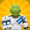 couverture jeu vidéo Darth Wars Turtles Costume. Jeu de Habiller Les Tortues Comme La Force