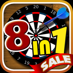 couverture jeu vidéo Dartmaster 8in1 - Free Ultimate Darts Challenge