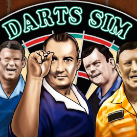 couverture jeu vidéo Darts Sim