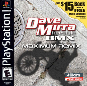 couverture jeu vidéo Dave Mirra Freestyle BMX : Maximum Remix