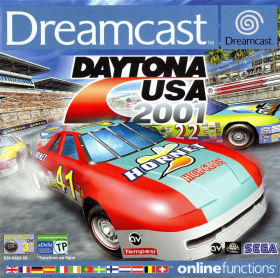 couverture jeu vidéo Daytona USA 2001