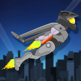 couverture jeu vidéo Défi Robot De Course Super Vitesse - génial le vol en jeu de bataille