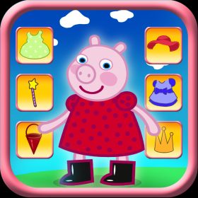 couverture jeu vidéo Déguisé jeu de porc pour les enfants