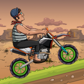 couverture jeu vidéo Démarrer MC Madness - Montrez votre habileté folle, la vitesse et la force dans un sprint turbo de vélo.
