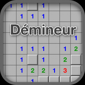 couverture jeu vidéo Démineur Fr : Le Jeu le plus connu du monde ! Gratuit ! Bombes Mines tout doit exploser !
