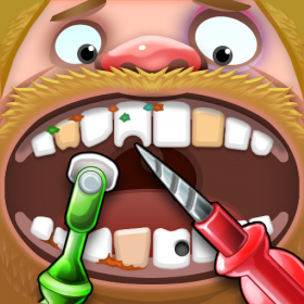 couverture jeu vidéo Dentiste fou - jeux pour enfants