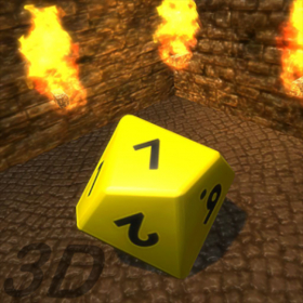 couverture jeu vidéo Dés RPG 3D