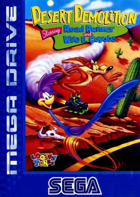 couverture jeu vidéo Desert Demolition Starring Road Runner and Wile E. Coyote