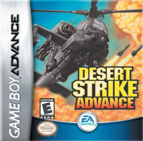 couverture jeu vidéo Desert Strike Advance