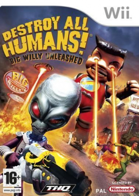 couverture jeu vidéo Destroy All Humans ! Lâchez le Gros Willy !