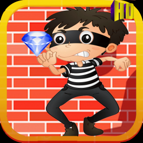 couverture jeu vidéo Diamond Heist Run - A Daring Escape Free