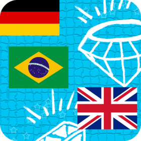 couverture jeu vidéo Diamond It: Drapeaux du Monde
