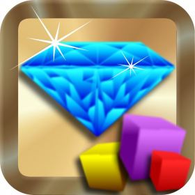 couverture jeu vidéo DiamondBlocks : Saga de blocs diamant